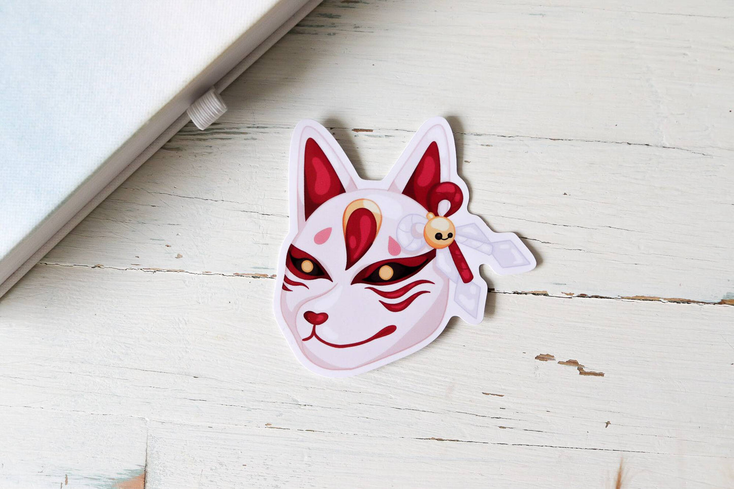 Vinyl Sticker - Capricious Visage Mask