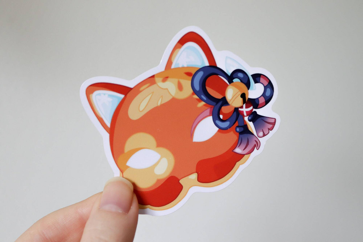 Vinyl Sticker - Summer Night's Mask