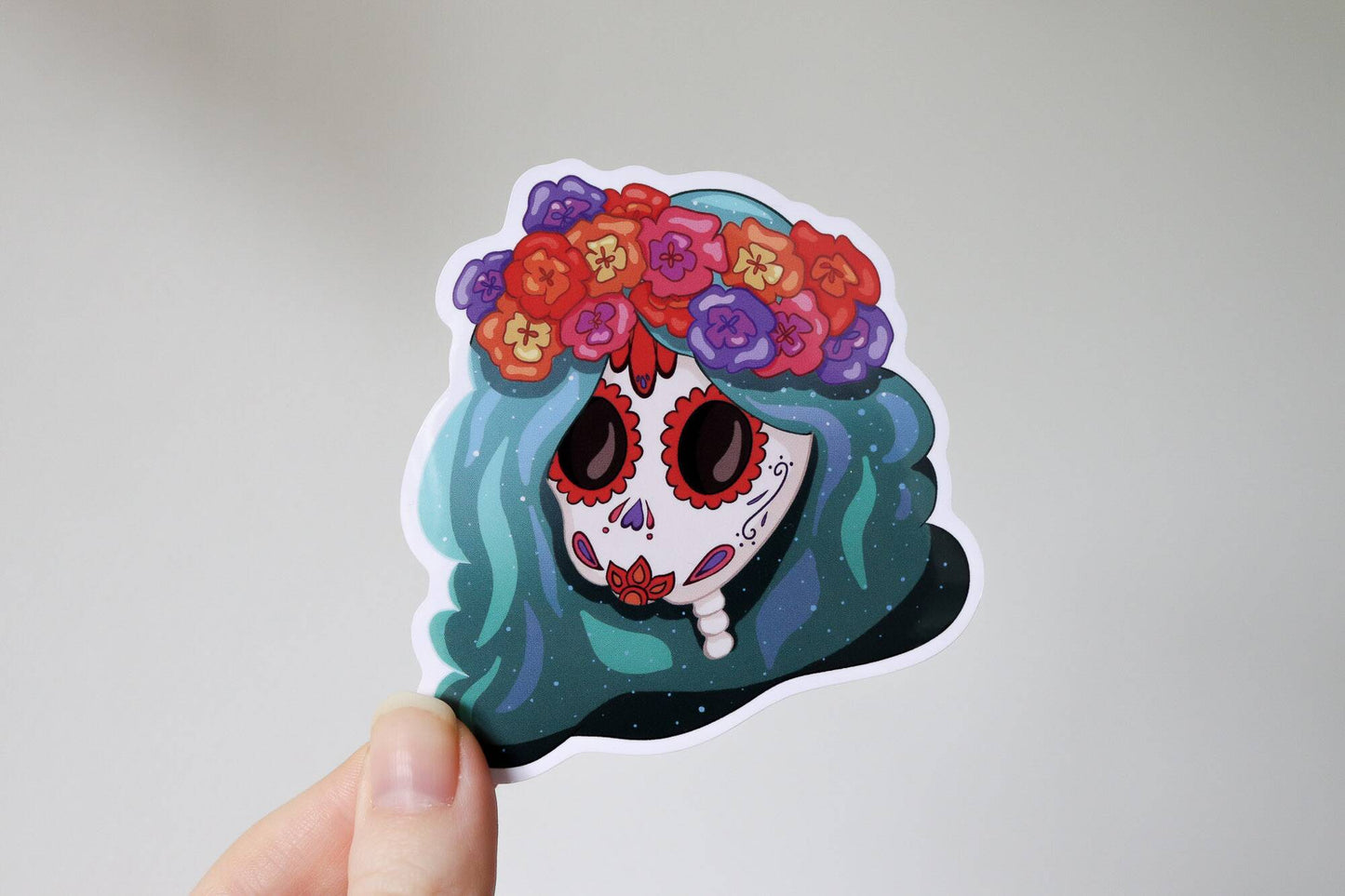 Vinyl Sticker - Dia De Los Muertos