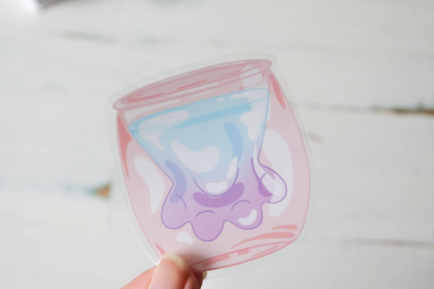 Transparent Sticker - Kawaii Paw