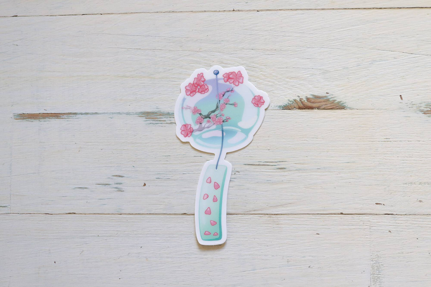 Vinyl Sticker - Sakura Wind Chime