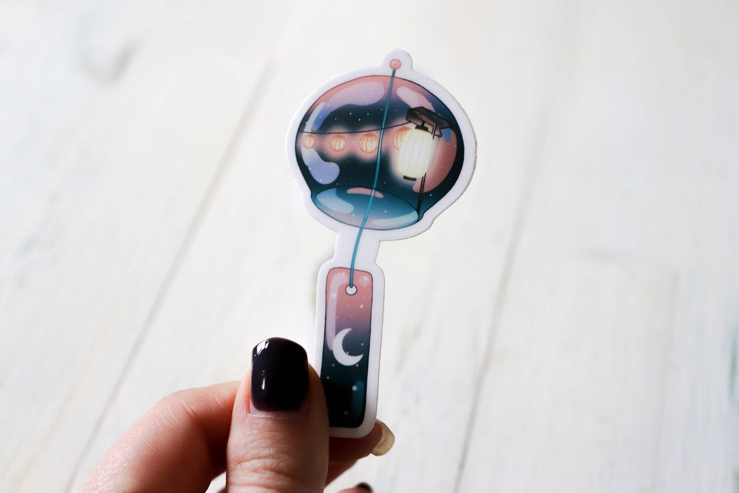 Vinyl Sticker - Starry Wind Chime