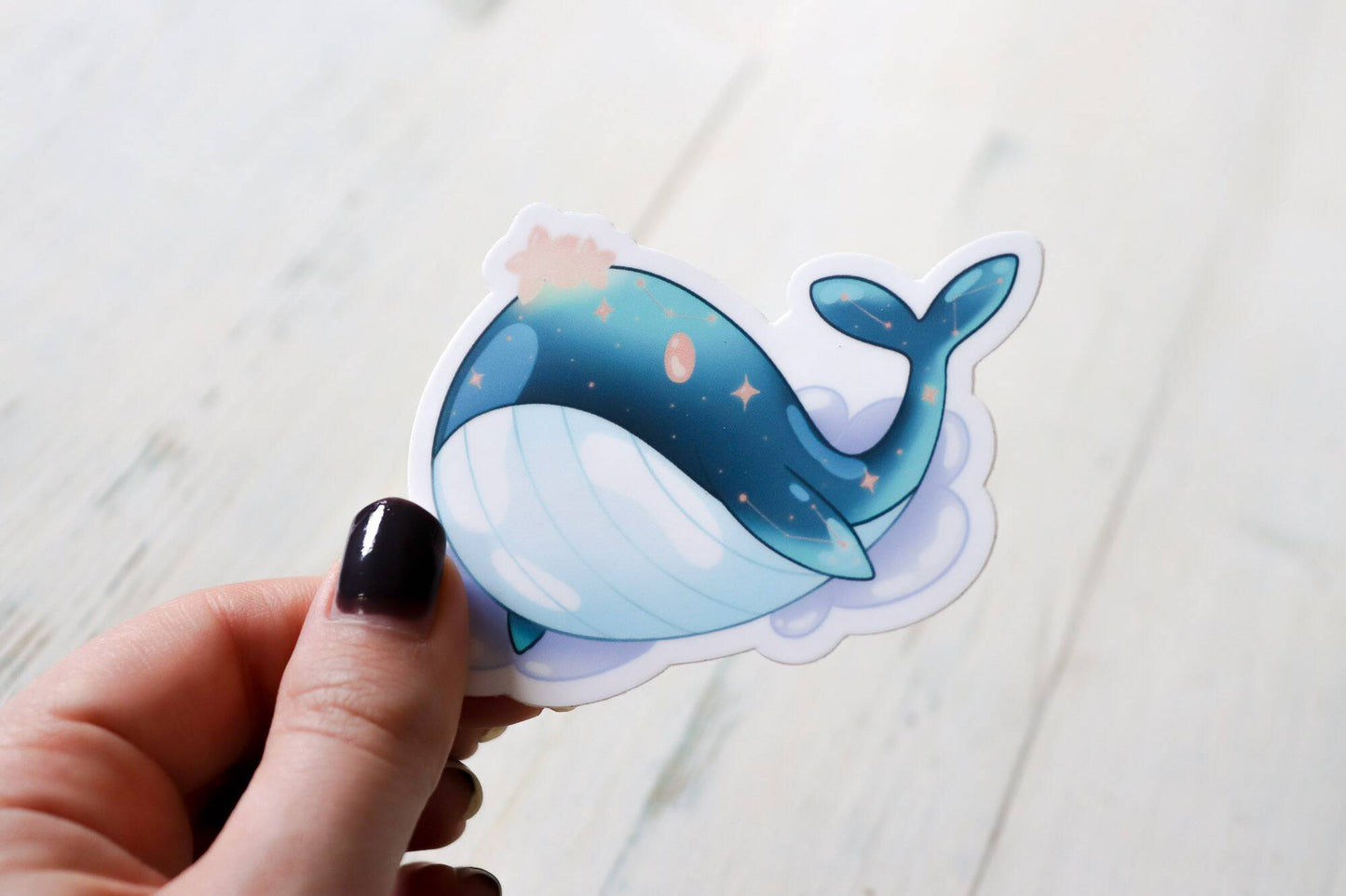 Vinyl Sticker - Galaxy Whale