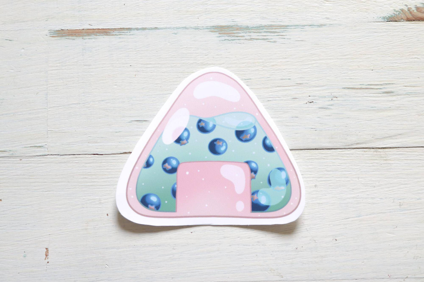 Sticker - Blueberry Onigiri