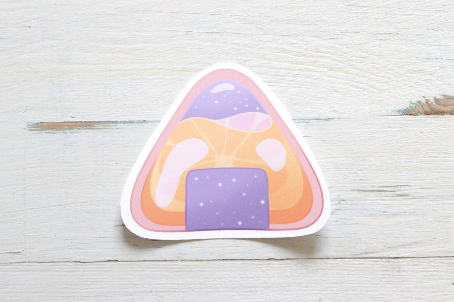 Sticker - Orange Onigiri