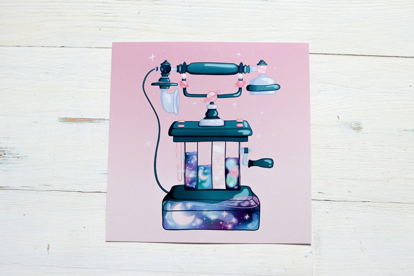 Art Print - Blue Telephone