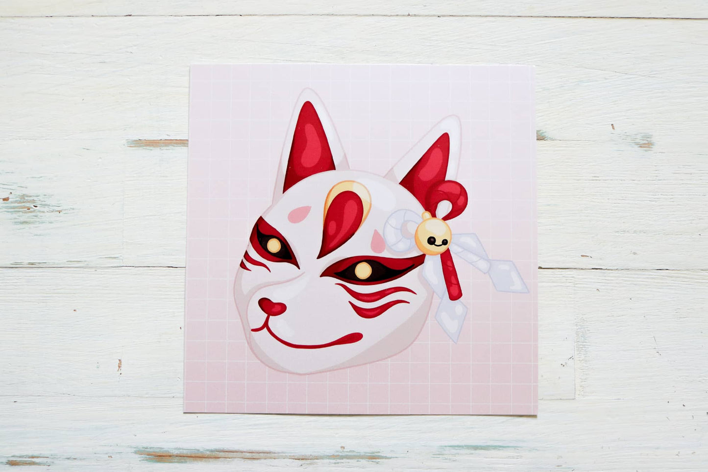 Art Print - Capricious Visage Mask