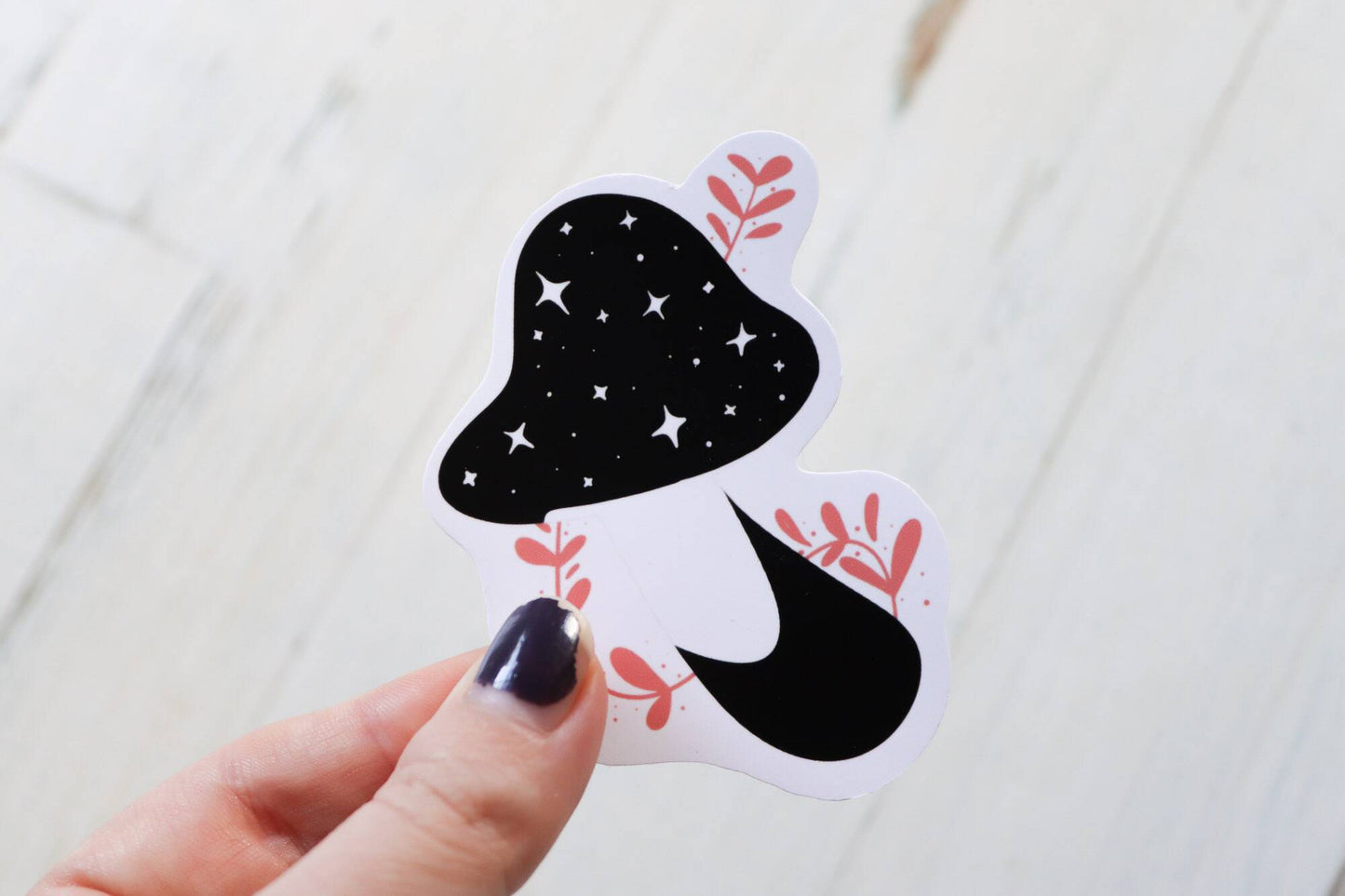 Vinyl Sticker - Galaxy Mushroom