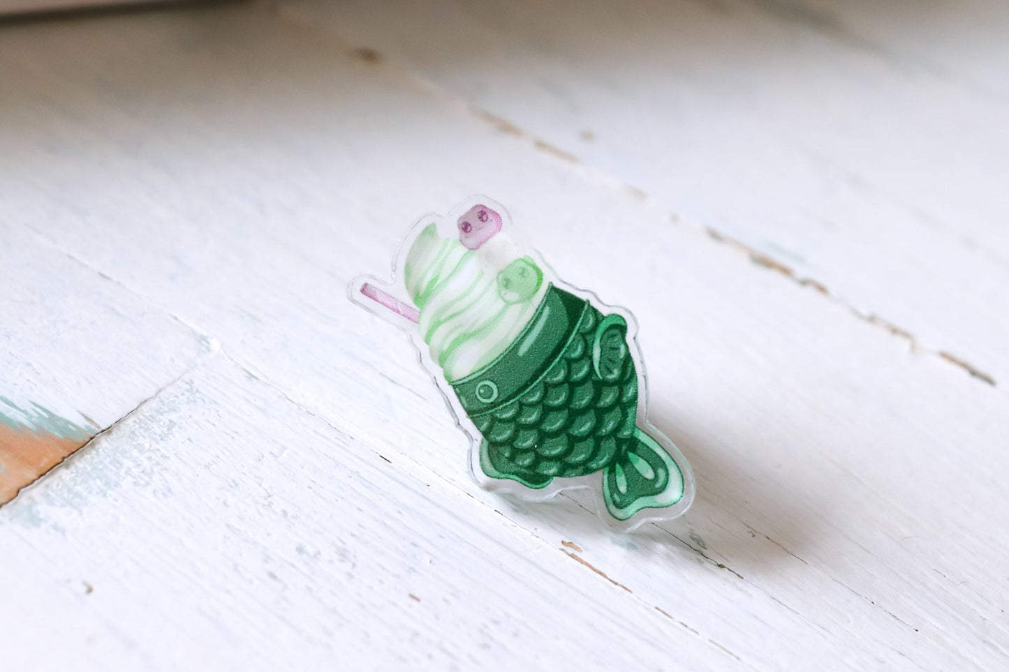 Acrylic Pin - Taiyaki