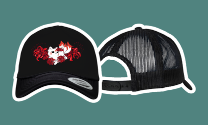 Trucker Cap - Spider Lily Kitsune