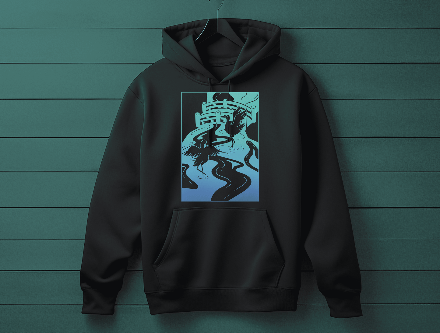 BLACK FRIDAY SPECIAL Hoodie - Crane Pond