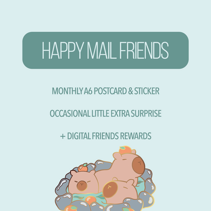 smalart mail - Happy Mail Friends