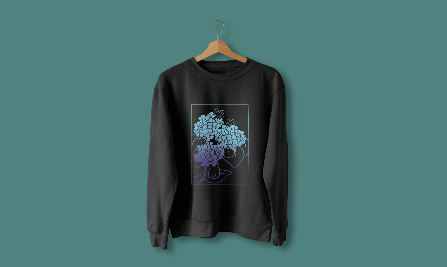 BLACK FRIDAY SPECIAL Sweater - Hydrangea