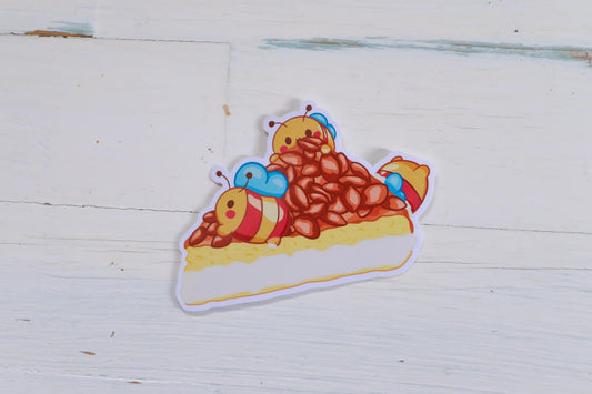 Vinyl Sticker - Bee Sting Cake