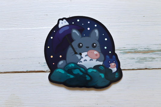 Holographic Sticker - Totoro