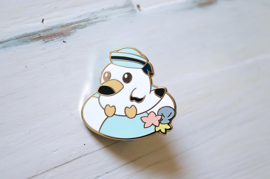 Enamel Pin - Green Dragon (smalart mail 12/24)