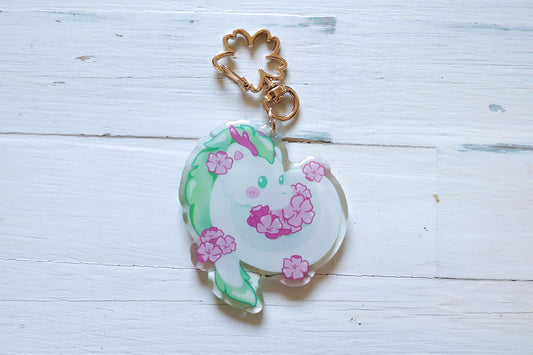 Keychain - Sakura Dragon