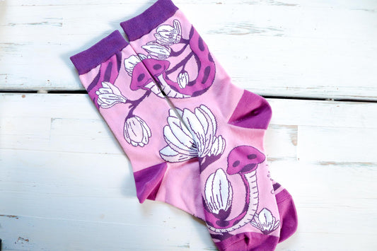Socks - Magnolia Snakes