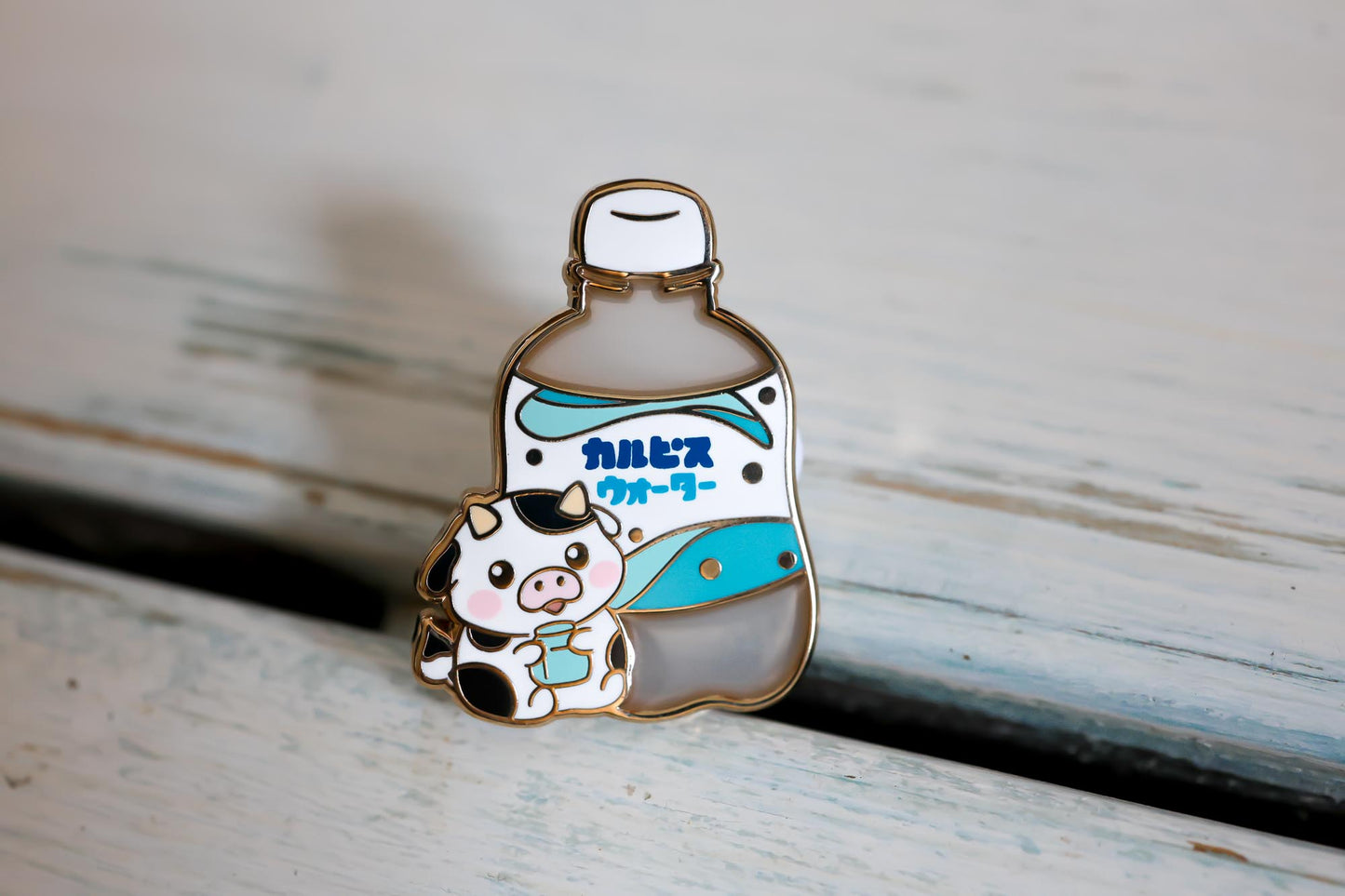 Enamel Pin - Cow Calpis