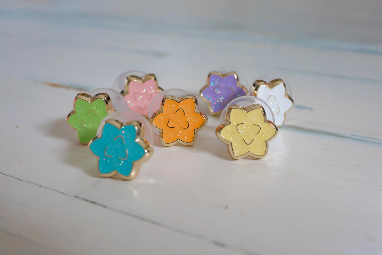 Enamel Pin - White Konpeito