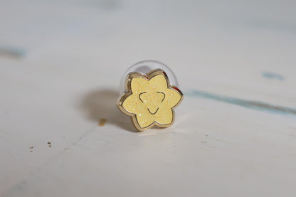 Enamel Pin - White Konpeito