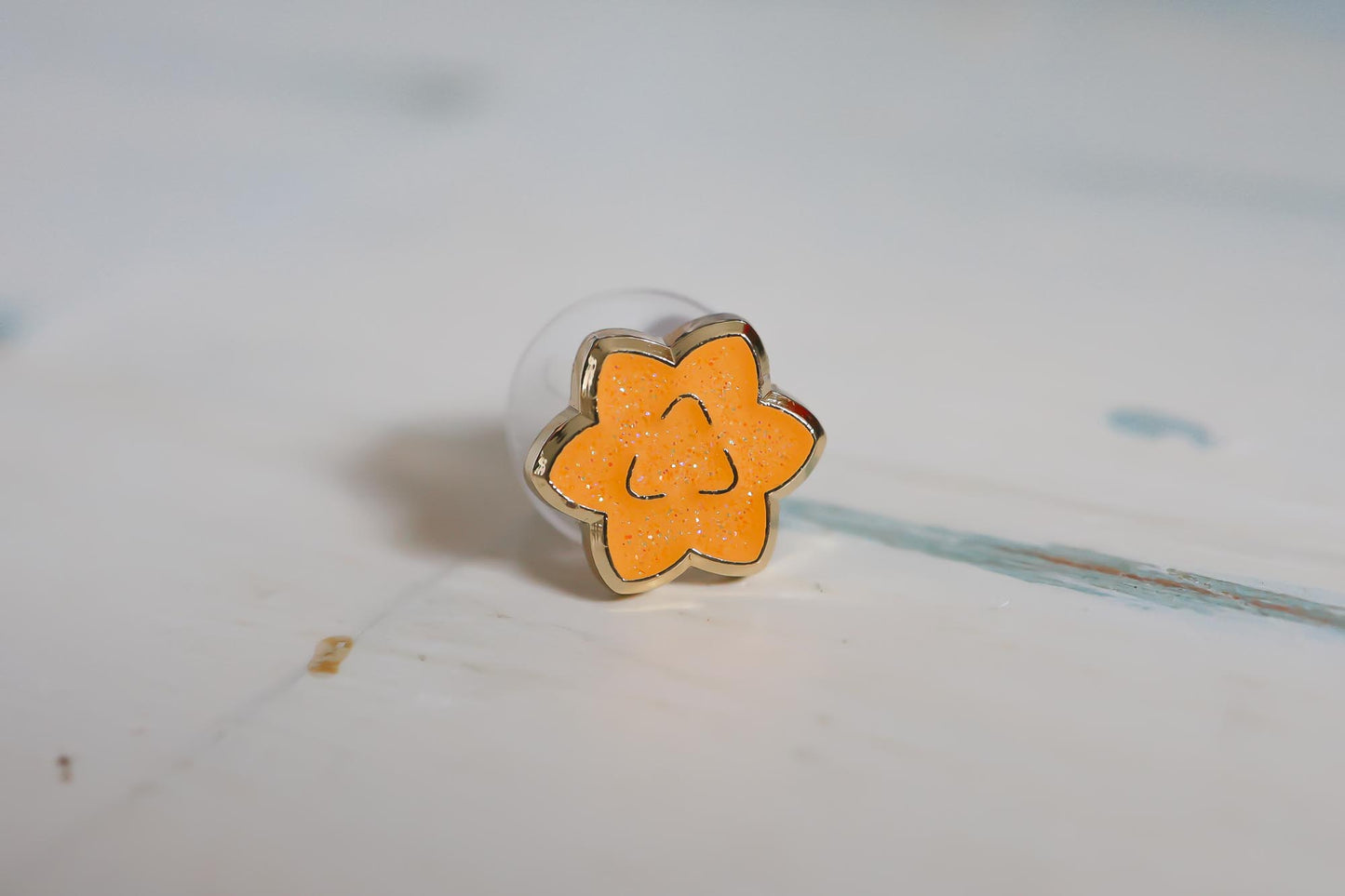 Enamel Pin - White Konpeito