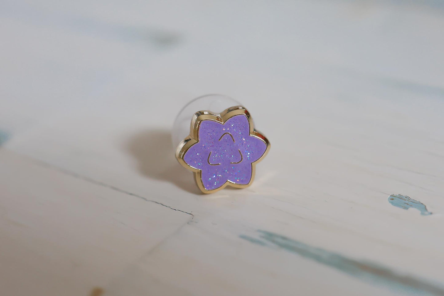 Enamel Pin - White Konpeito