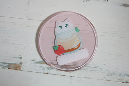 Coaster - Choco Cow Cake Roll