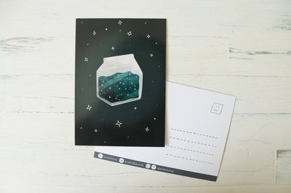 Postcard - Galaxy Milkbox