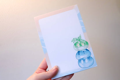 Notepad - Blue Slimes