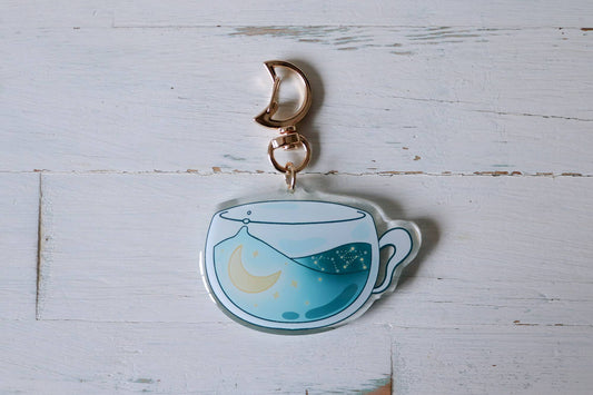 Keychain - Galaxy Teacup