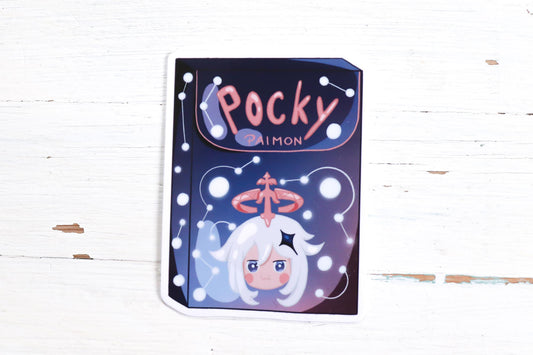 Vinyl Sticker - Paimon Pocky