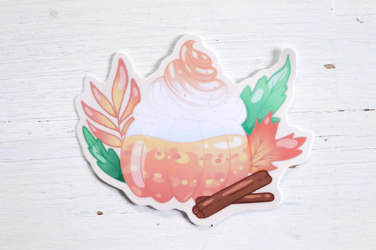 Vinyl Sticker - Autumn Pumpkin Spice