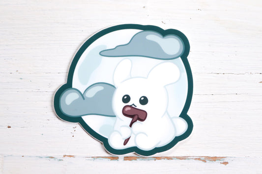 Vinyl Sticker - Moon Bunny