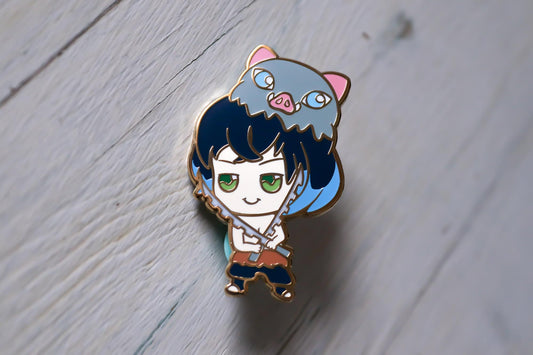 Enamel Pin - Demon Slayer Inosuke