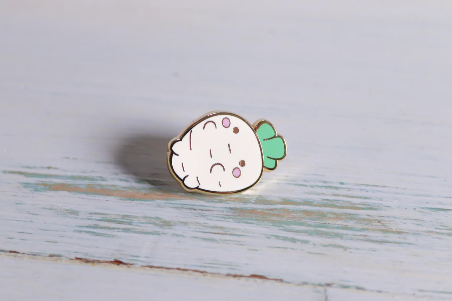 Enamel Pin - Little Veggies Radish