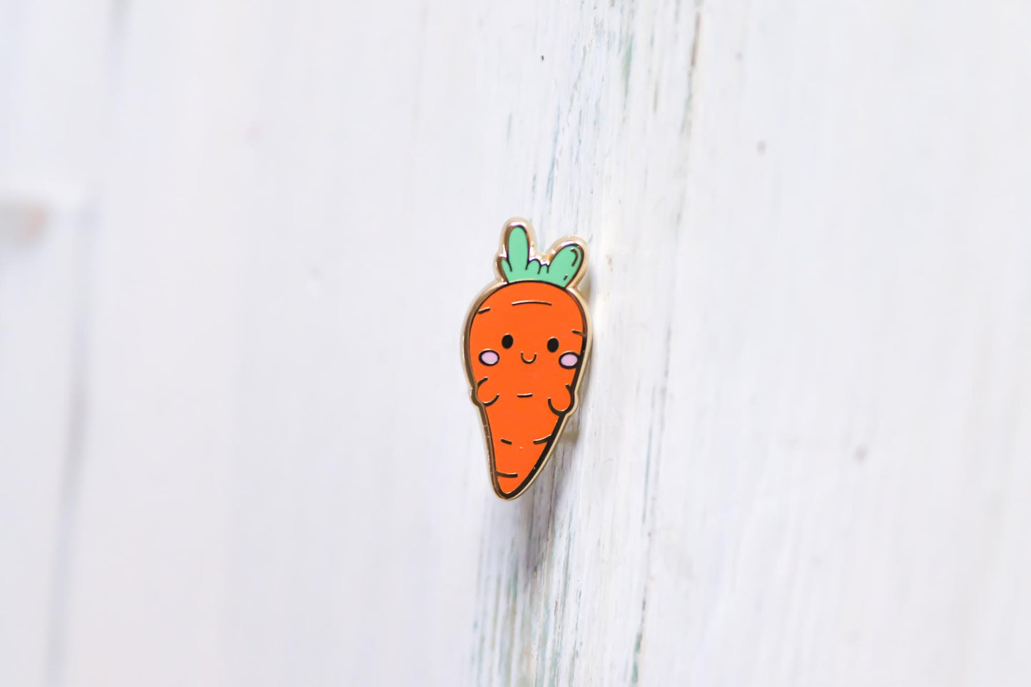 Enamel Pin - Little Veggies Carrot