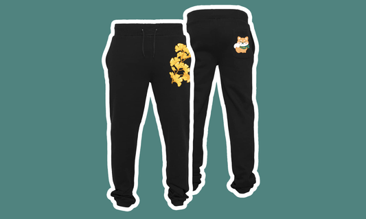 [Shop Exclusive] Sweatpants - Ginkgo Shiba Inu