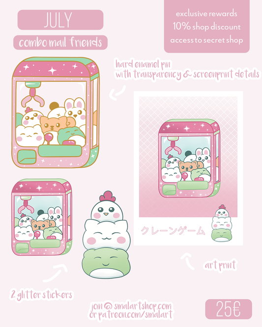 smalart mail - Combo Mail Friends