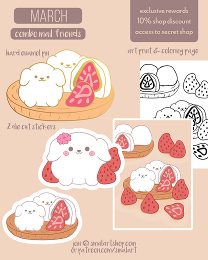 smalart mail - Combo Mail Friends