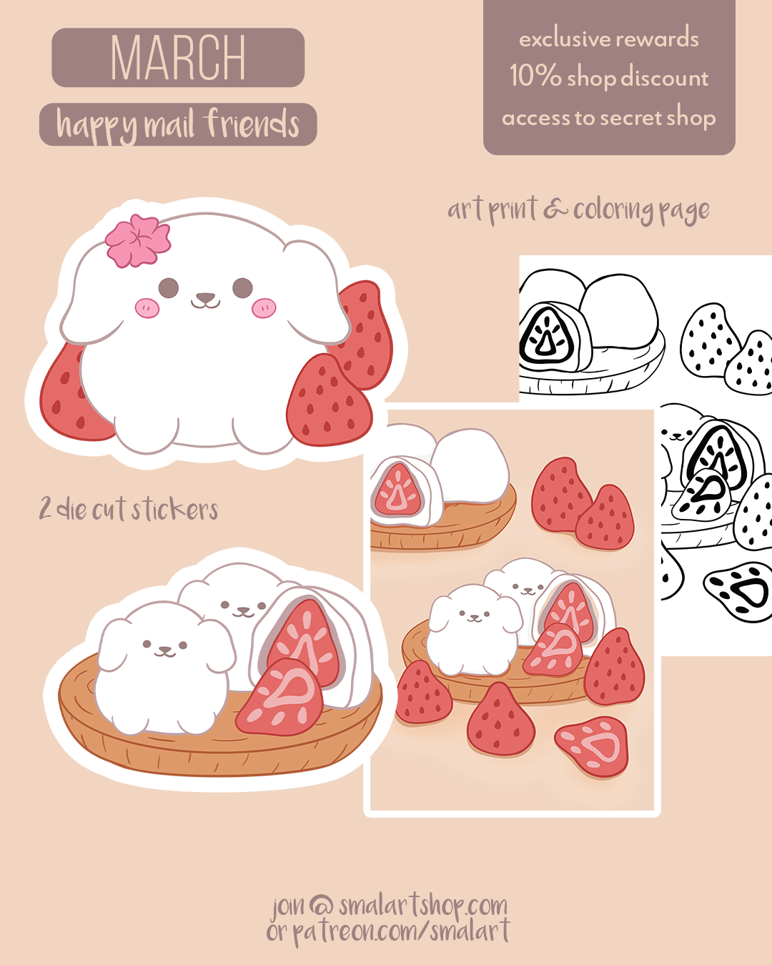 smalart mail - Happy Mail Friends