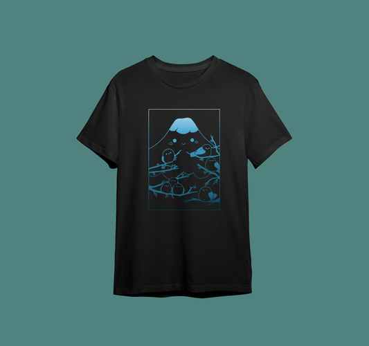 Shirts - Fuji Snow Bird Black