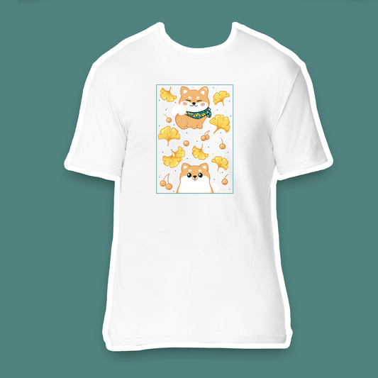 [Shop Exclusive] Shirts - Shiba Inu White