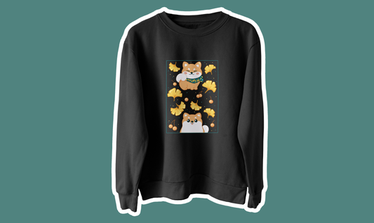 [Shop Exclusive] Sweater - Ginkgo Shiba Inu