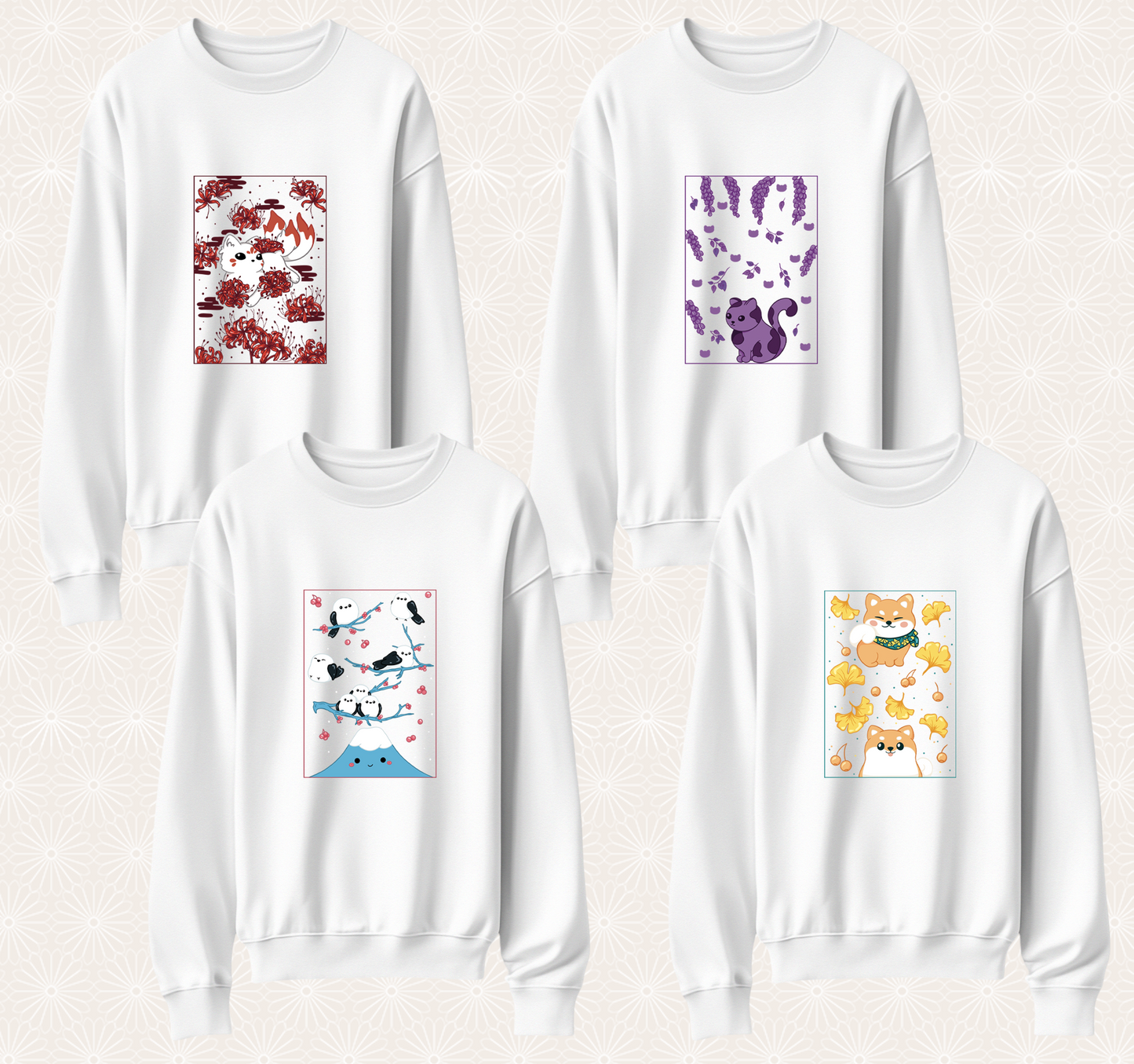 PREORDER EXCLUSIVE - Kawaii Cozy - Sweater - White