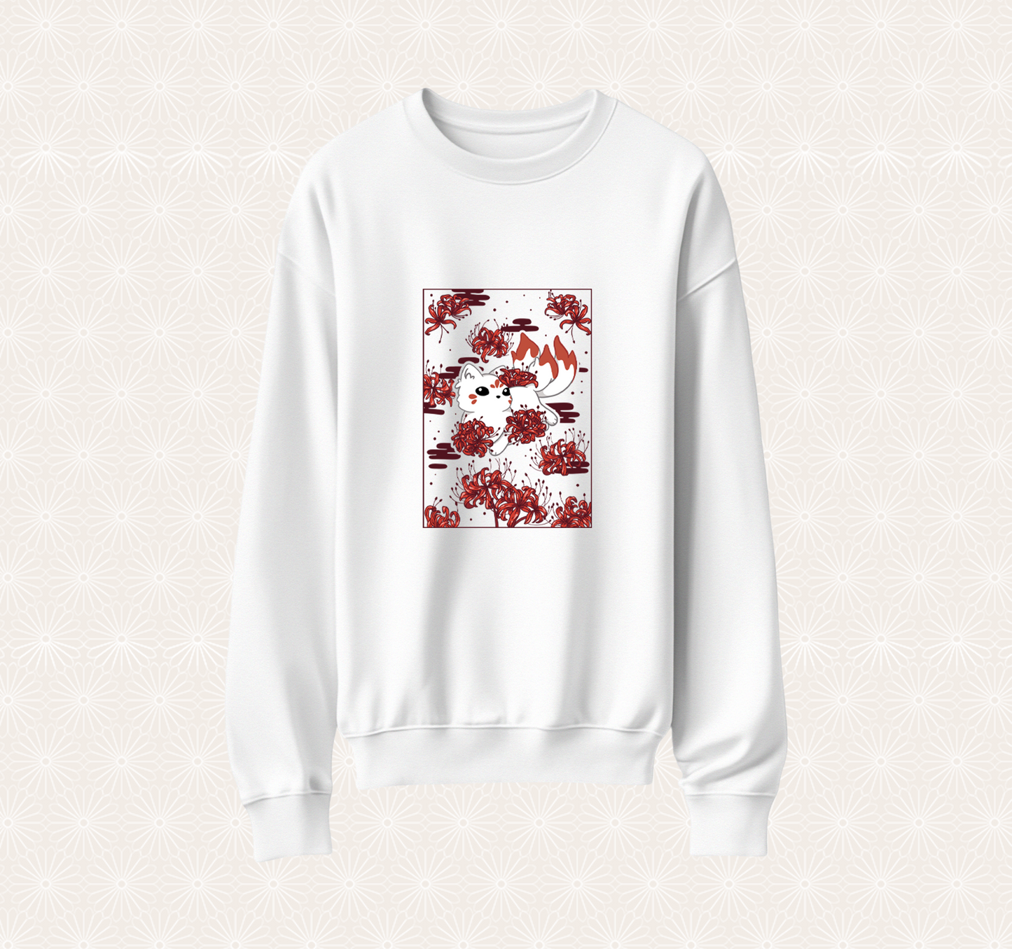 PREORDER EXCLUSIVE - Kawaii Cozy - Sweater - White