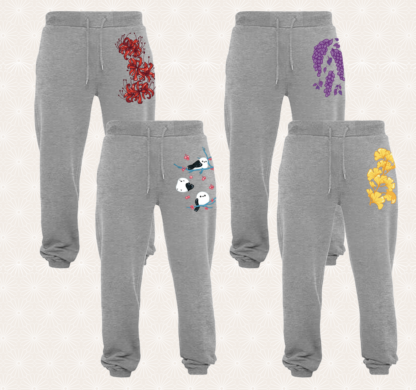 PREORDER EXCLUSIVE- Kawaii Cozy - Sweatpants - Grey