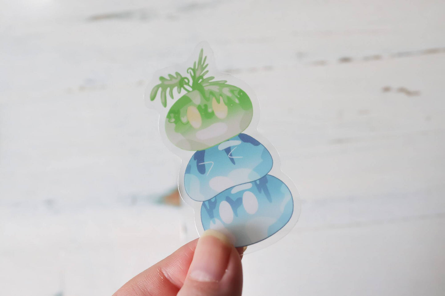 Transparent Sticker - Slimes
