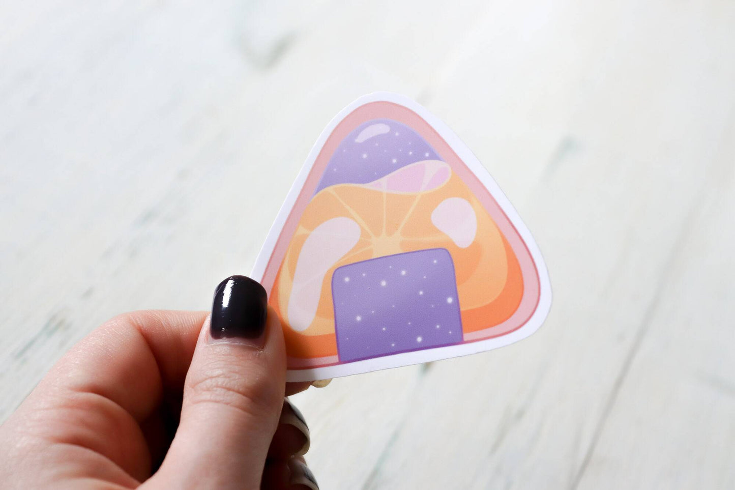 Sticker - Orange Onigiri