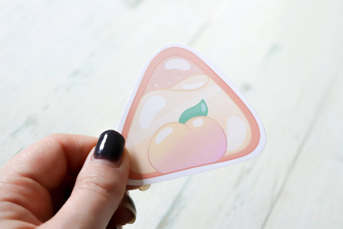 Sticker - Peach Onigiri